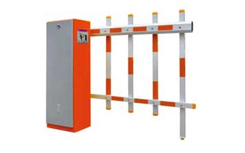 柵欄道閘 - D105紅色2欄柵欄