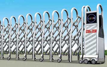 電動伸縮門 - 曲美門B-8013