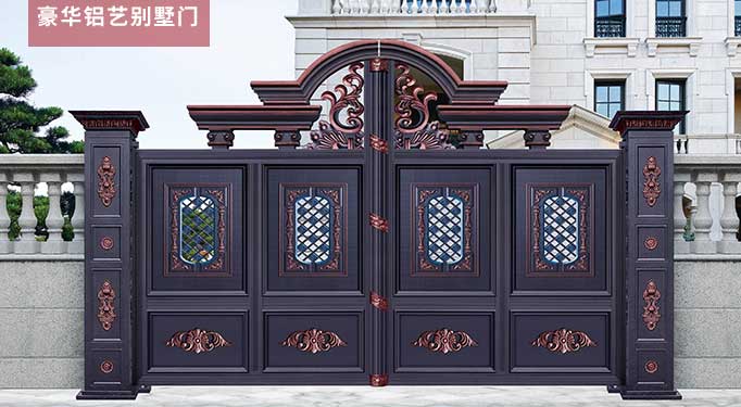 豪華鋁藝別墅門(mén)