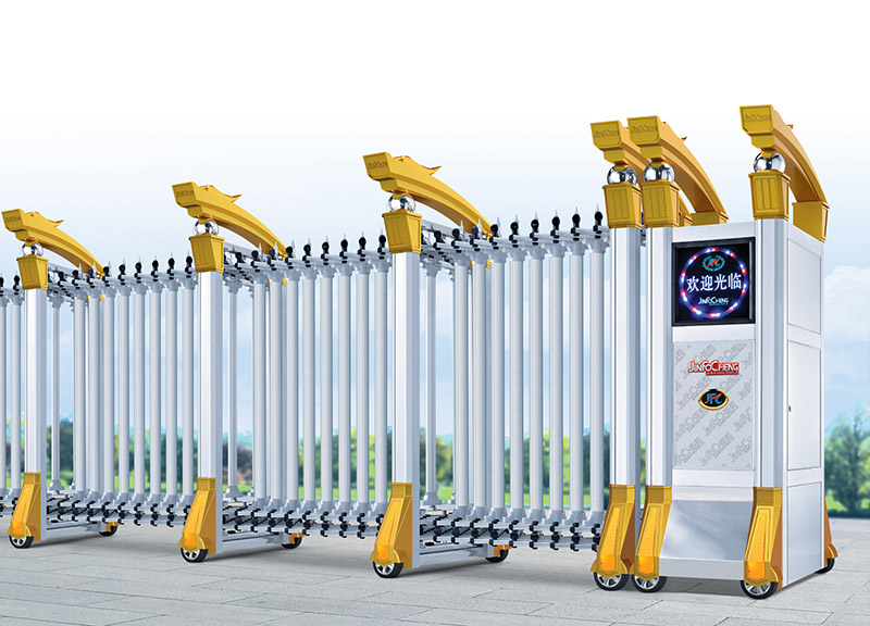 鋁合金伸縮門(mén) - 御龍B1單排（銀）