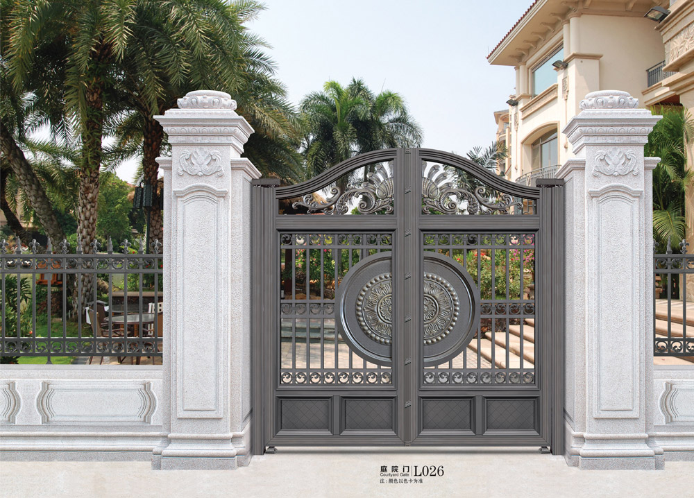 庭院別墅大門 - 鋁藝別墅庭院大門