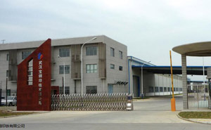 武漢寶鋼印鐵有限公司伸縮門案例