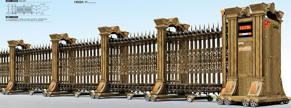 鋁合金伸縮門 - 榮耀H608A