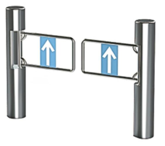 擺閘 - 電動(dòng)圓柱擺閘