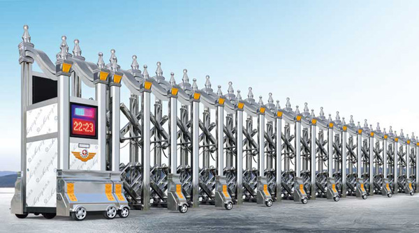 喜迎安陽出安智能電動(dòng)伸縮門進(jìn)駐易苑國(guó)際