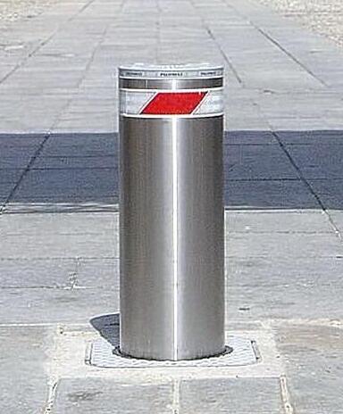 保定出安智能升降柱為河北保定槐茂有限公司項(xiàng)目保駕護(hù)航