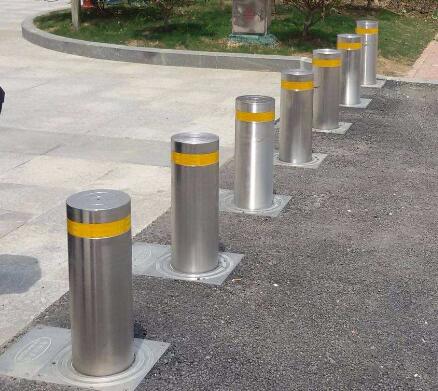 上海出安智能升降柱閃耀在上海仁和都市花園 