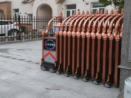 寧波建工股份有限公司采購寧波出安智能電動(dòng)伸縮門