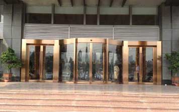 自動弧形門 - 弧形自動門-豪華型