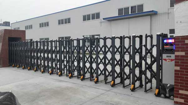 熱烈祝賀徐州出安智能伸縮門進駐徐州大許米廠