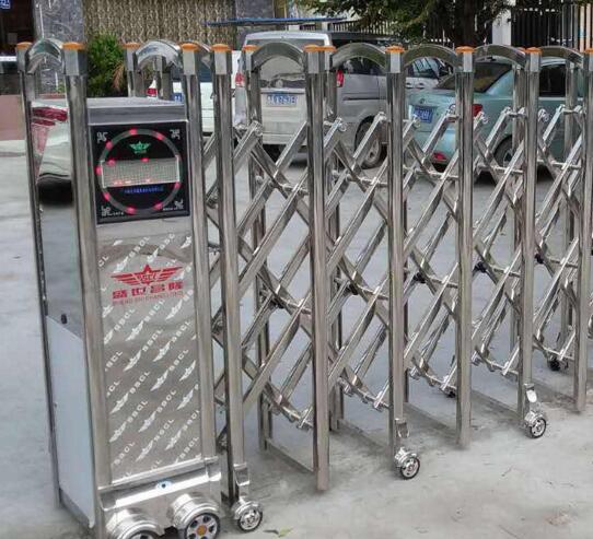 紹興出安智能電動(dòng)伸縮門進(jìn)駐紹興市頂上食品有限公司