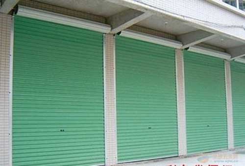 電動(dòng)鋼制烤漆卷閘門