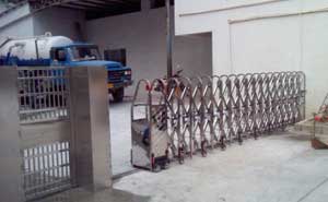 東莞建齊實(shí)業(yè)有限公司電動(dòng)伸縮門案例