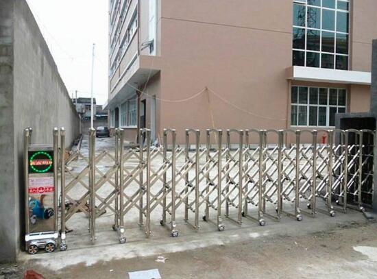 臺(tái)州出安智能伸縮門給臺(tái)州市奧爾凱鋁業(yè)有限公司項(xiàng)目不一樣的體驗(yàn)