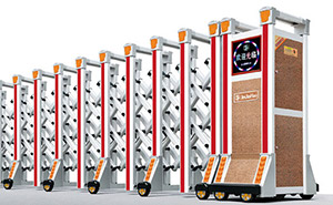 萬(wàn)科金域藍(lán)灣項(xiàng)目與鎮(zhèn)江出安智能電動(dòng)伸縮門合作