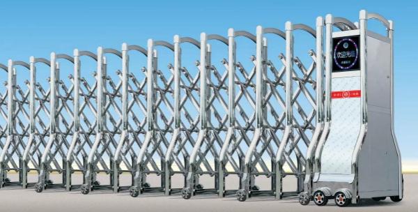 嘉興出安智能伸縮門成雅居樂金茂中央公園一道亮麗風(fēng)景