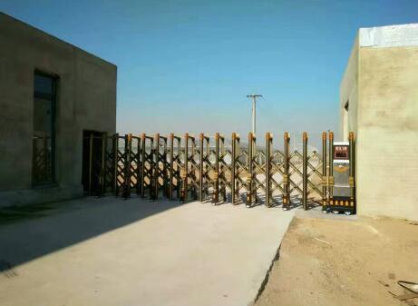 滄州出安智能伸縮門給河北滄州化工實業(yè)集團有限公司項目不一樣的體驗