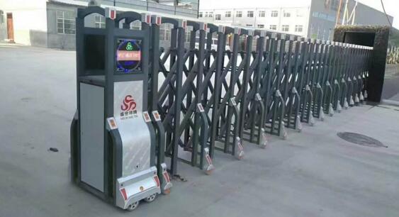 滄州出安智能電動伸縮門成功牽手滄州市科潤化工有限公司