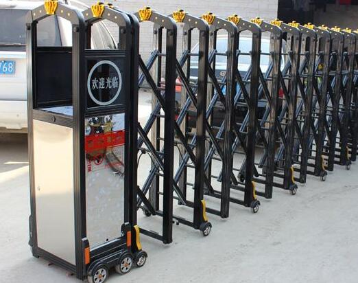 邯鄲萬維網(wǎng)絡有限公司啟用邯鄲出安智能伸縮門