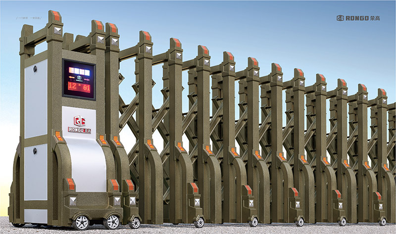 輝騰002C鋁合金伸縮門