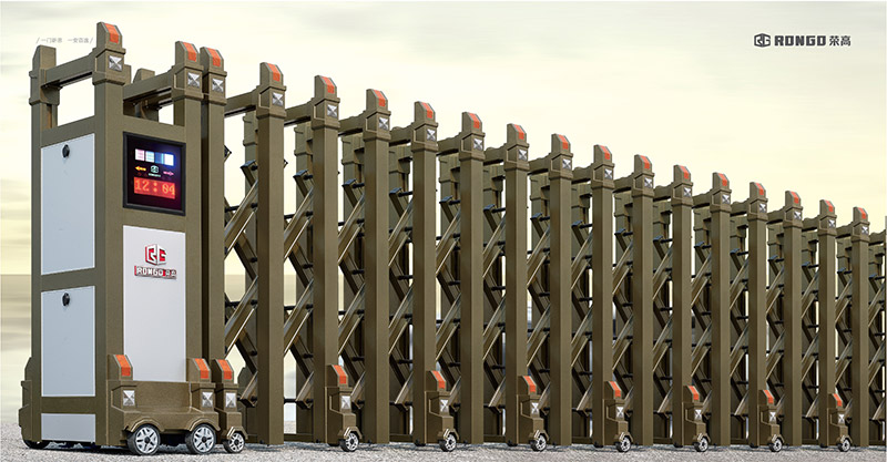 輝騰003C鋁合金伸縮門