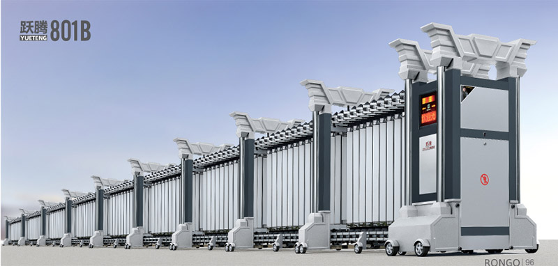 躍騰801B鋁合金伸縮門