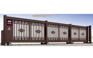 分段平移門(mén) - 智能伸縮平移門(mén)830(棗紅色)