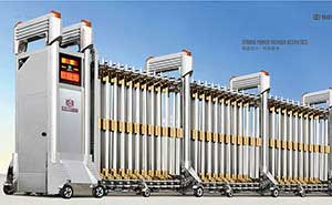 不銹鋼伸縮門(mén) - 精鋼G606A不銹鋼伸縮門(mén)