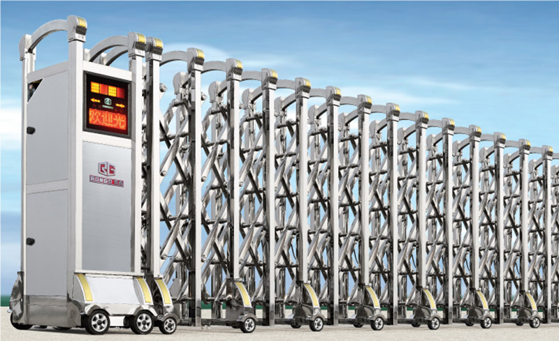 精鋼G607不銹鋼伸縮門