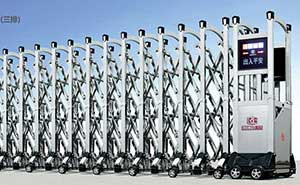 不銹鋼伸縮門(mén) - 精鋼G207（三排）不銹鋼伸縮門(mén)