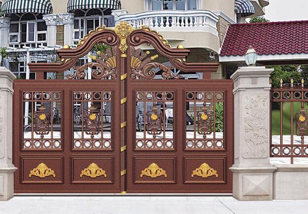 喜迎南陽(yáng)出安智能鋁藝大門進(jìn)駐摩根公園