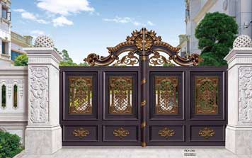庭院別墅大門(mén) - 豪華平開(kāi)庭院大門(mén)PK1006