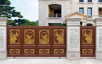 庭院別墅大門(mén) - 豪華平移庭院大門(mén)PY3005