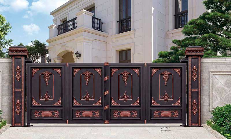 豪華折疊庭院大門ZD2005