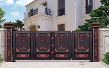 豪華折疊庭院大門ZD2005