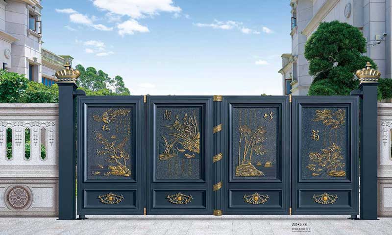 豪華折疊庭院大門ZD2001