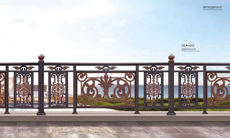 別墅鋁藝陽(yáng)臺(tái)護(hù)欄HL6002