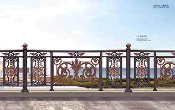 別墅鋁藝陽臺(tái)護(hù)欄HL6002