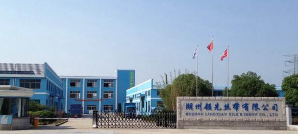 湖州領(lǐng)先絲帶有限公司選用湖州出安智能電動伸縮門彰顯個(gè)性