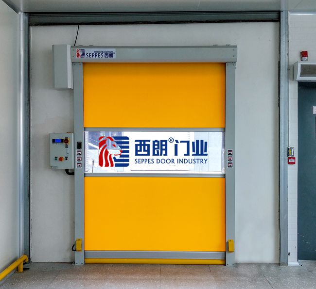 泰州緩沖間防塵好的快速卷簾門