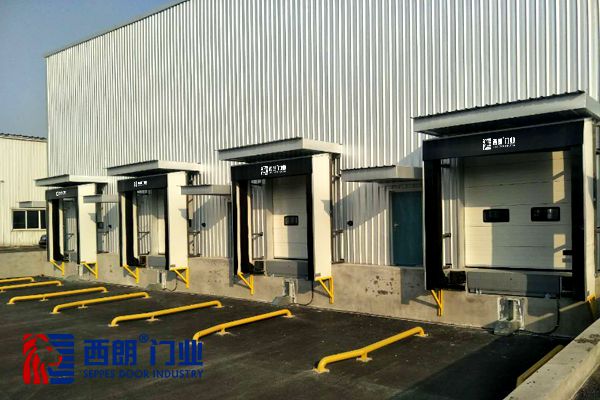 鎮(zhèn)江物流倉庫充氣式門封門罩