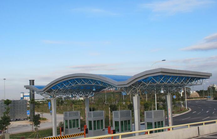 揭陽埔田收費(fèi)站道閘案例