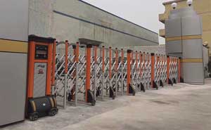 綿陽富臨精工機(jī)械股份有限公司電動伸縮門案例