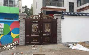 松原紅海高鐵萬象城別墅大門案例