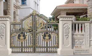 宜春御品名都別墅大門案例