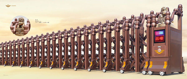 開封出安智能伸縮門在綠都上河城的工程驗(yàn)收