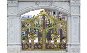 庭院別墅大門 - 鋁藝庭院門-JT-DM003