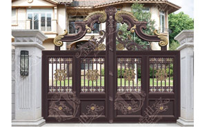 庭院別墅大門(mén) - 鋁藝庭院門(mén)-JT-DM009