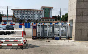 國網(wǎng)濮陽供電公司電動(dòng)伸縮門案例