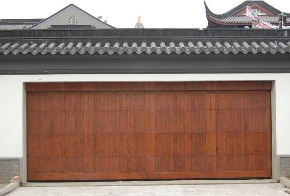 運(yùn)城出安智能車(chē)庫(kù)門(mén)安裝在中源?格林雅地大門(mén)口